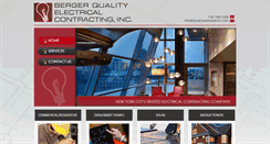 Desktop Screenshot of bergerqualityelectric.com